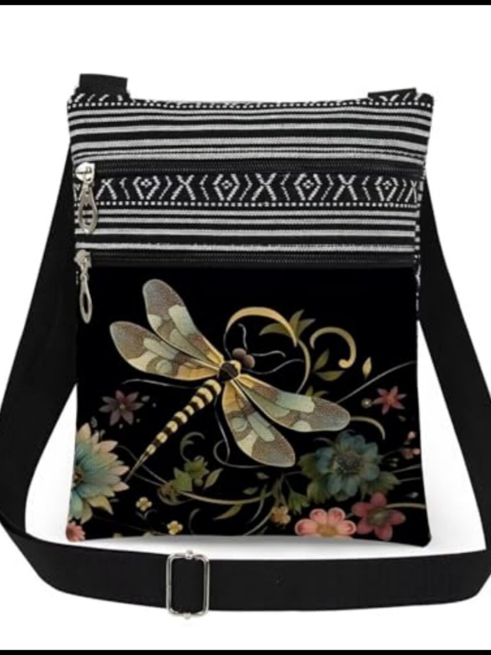 XiaoGalaee Polyester Crossbody Bag Adjustable Strap